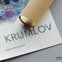 Český Krumlov Poster | Czech Republic Wall Art