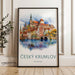 Český Krumlov Poster | Czech Republic Wall Art