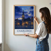 Charleroi Poster - Belgium Wall Art