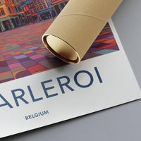 Charleroi Poster - Belgium Wall Art