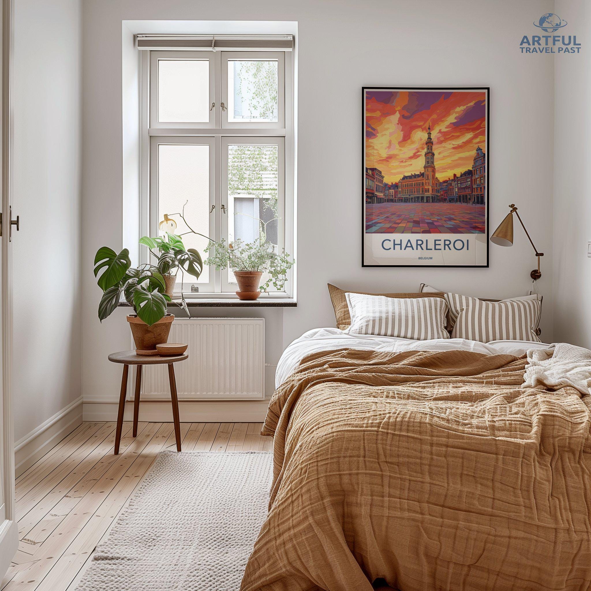 Charleroi Poster - Belgium Wall Art