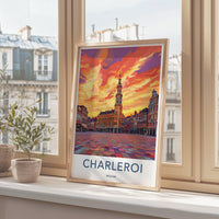 Charleroi Poster - Belgium Wall Art