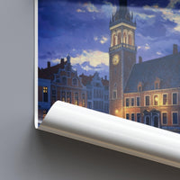 Charleroi Poster | Belgium Wall Art | Europe Decor