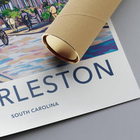 Charleston Poster - South Carolina Wall Art