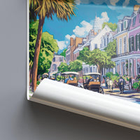 Charleston Poster - South Carolina Wall Art