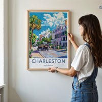 Charleston Poster - South Carolina Wall Art