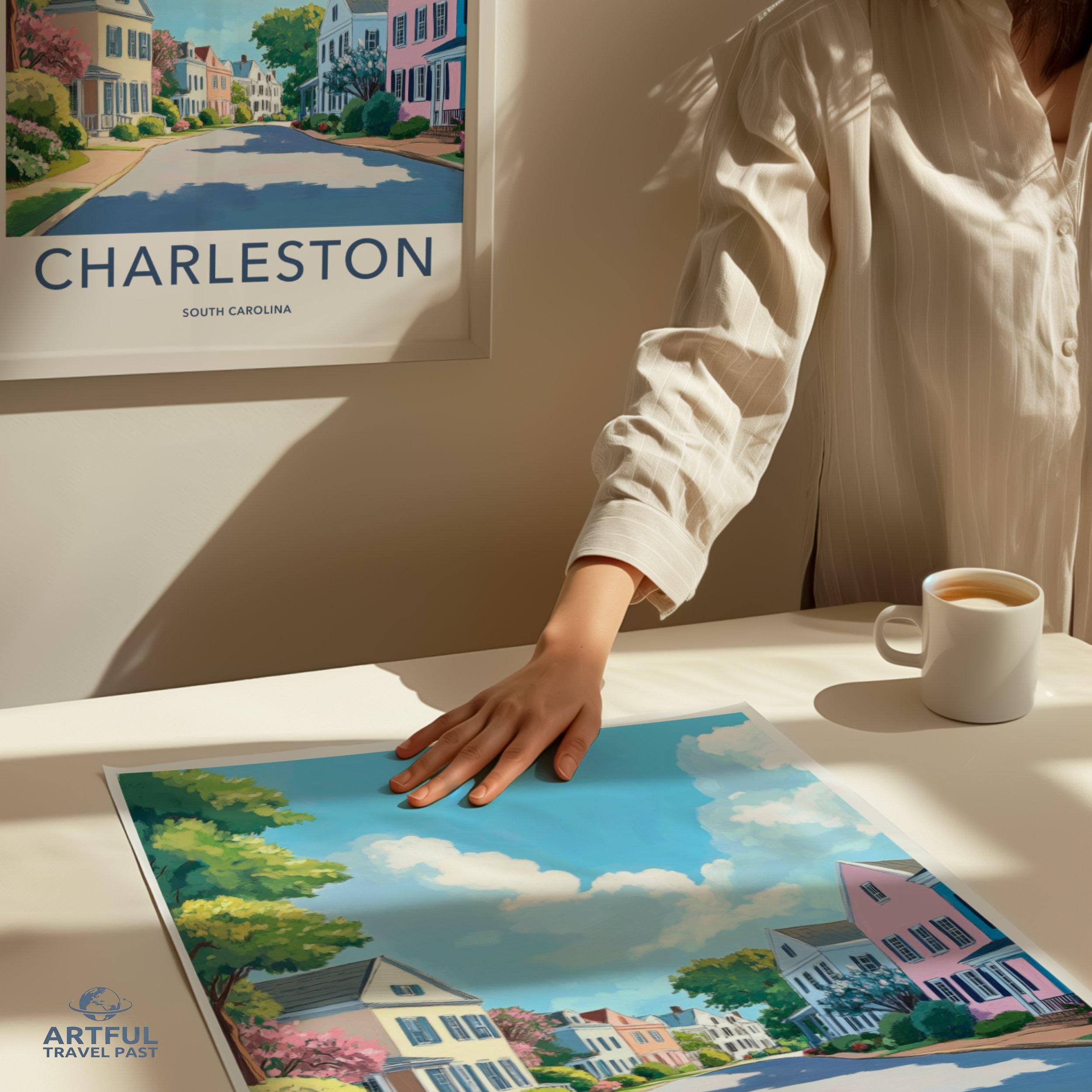 Charleston Poster - South Carolina Wall Art