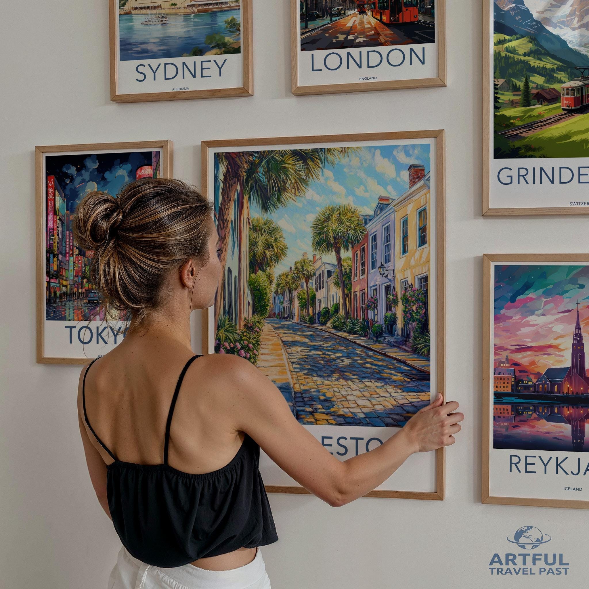 Charleston Poster - South Carolina Wall Art