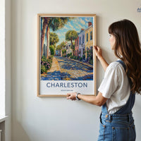 Charleston Poster - South Carolina Wall Art