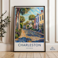 Charleston Poster - South Carolina Wall Art