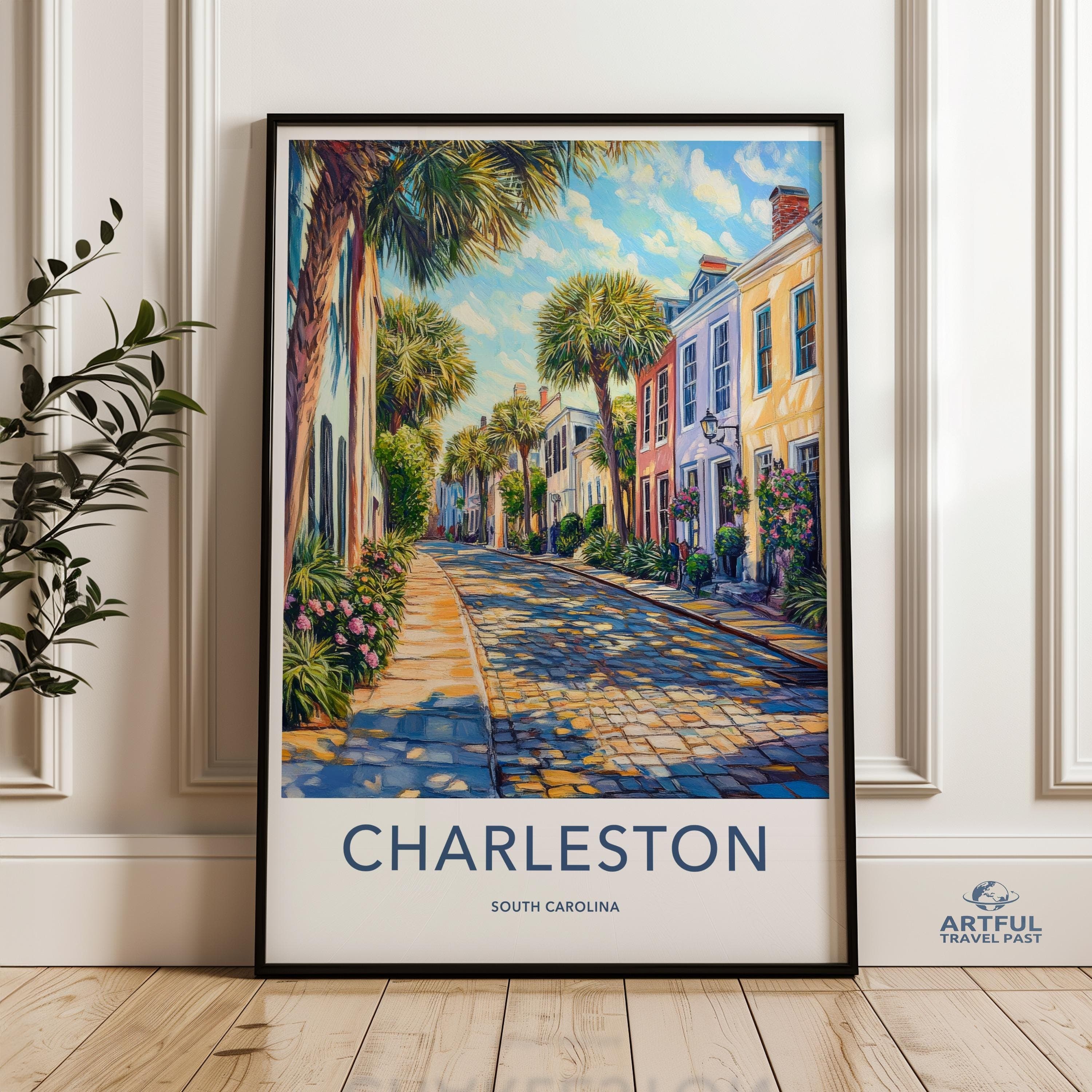 Charleston Poster - South Carolina Wall Art