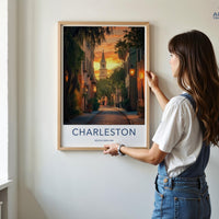 Charleston Poster - South Carolina Wall Art