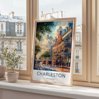 Charleston Poster - South Carolina Wall Art