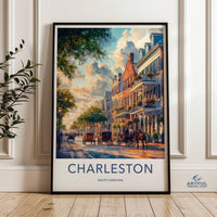 Charleston Poster - South Carolina Wall Art