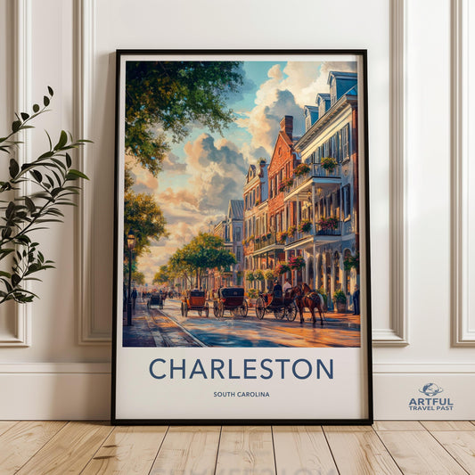 Charleston Poster - South Carolina Wall Art
