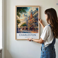 Charleston Poster - South Carolina Wall Art
