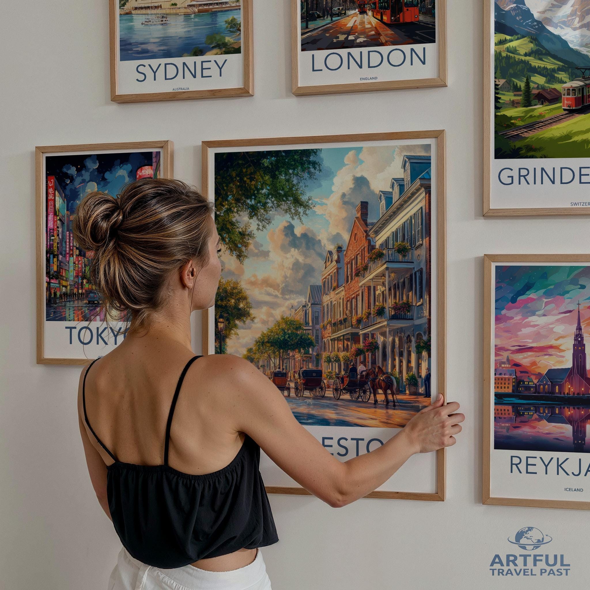Charleston Poster - South Carolina Wall Art