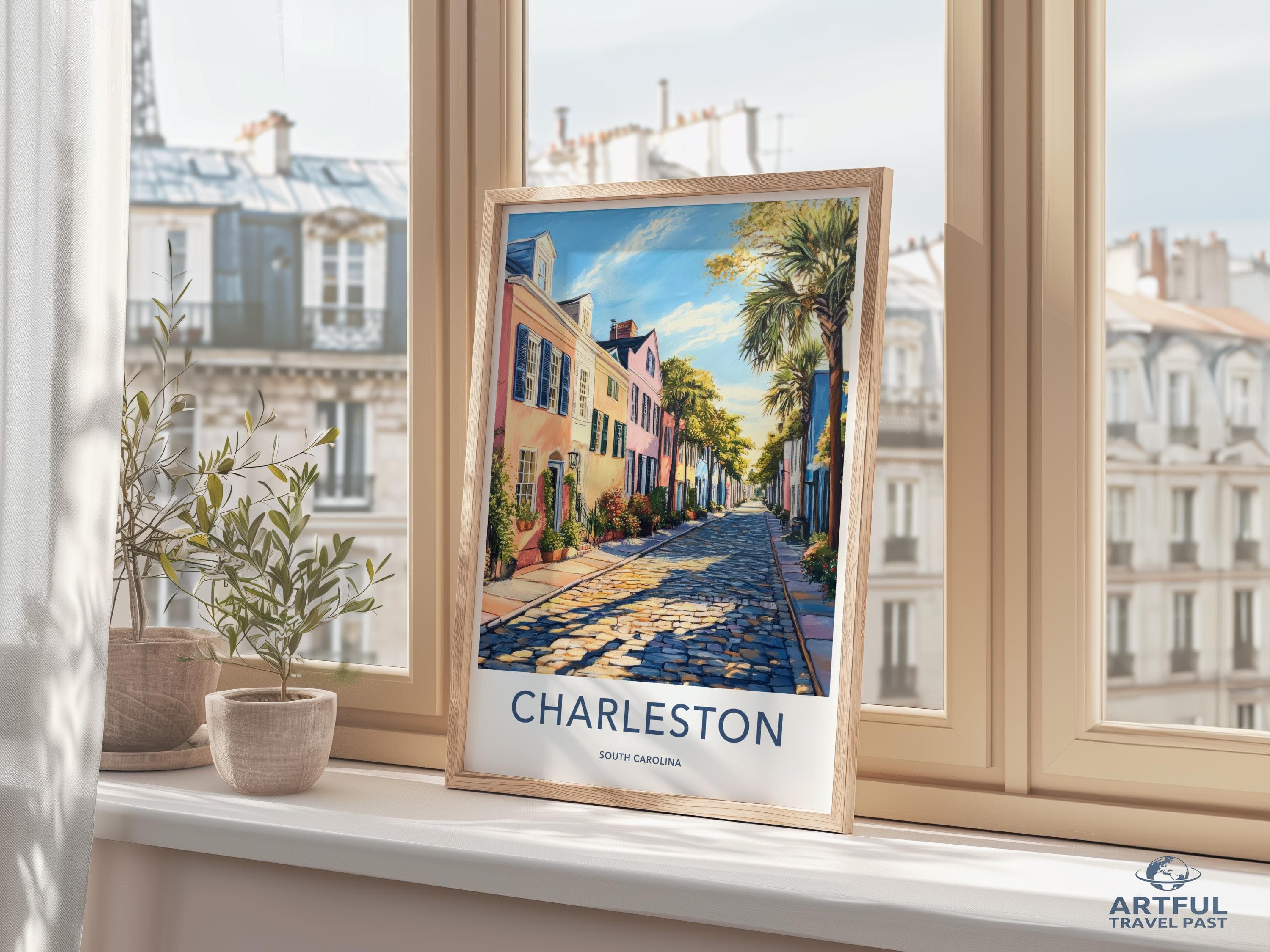 Charleston Poster - South Carolina Wall Art