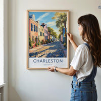 Charleston Poster - South Carolina Wall Art