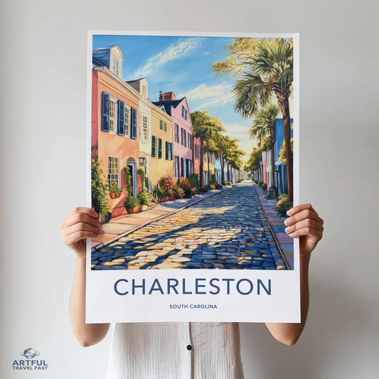 Charleston Poster - South Carolina Wall Art