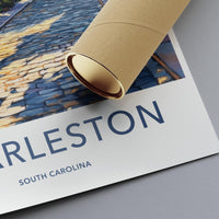 Charleston Poster - South Carolina Wall Art