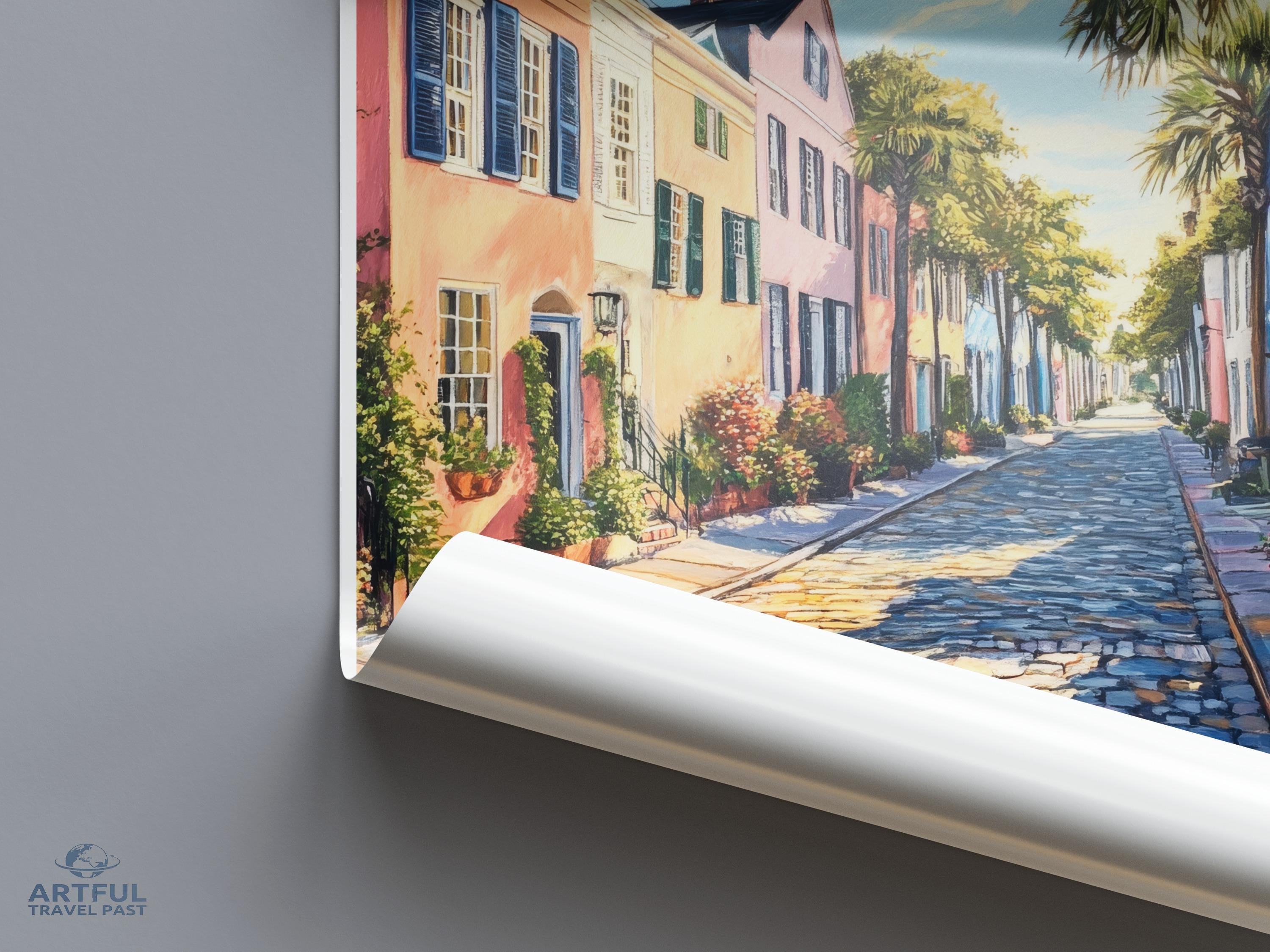 Charleston Poster - South Carolina Wall Art