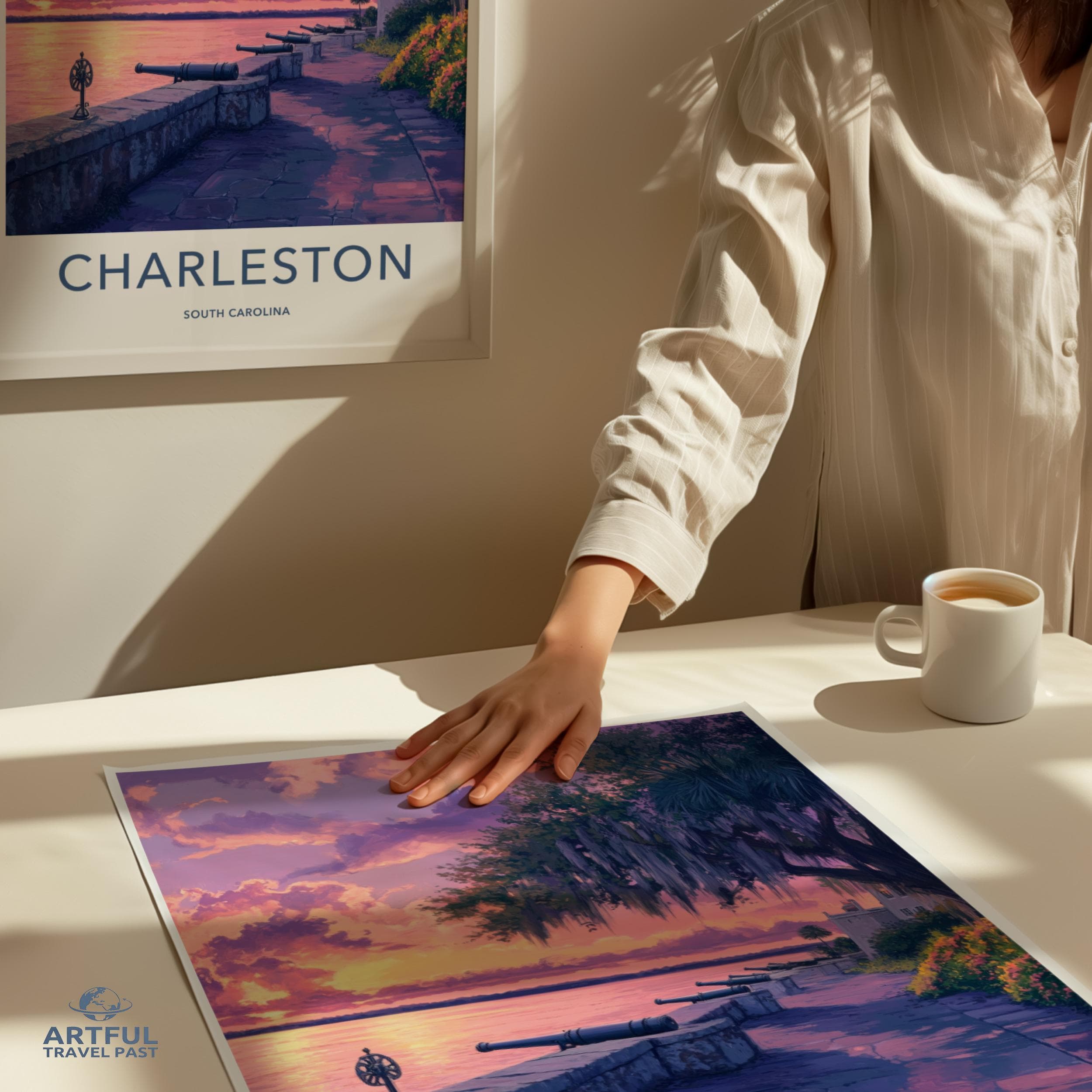 Charleston Poster - South Carolina Wall Art