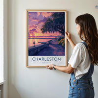 Charleston Poster - South Carolina Wall Art