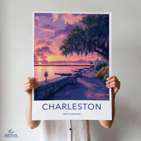 Charleston Poster - South Carolina Wall Art