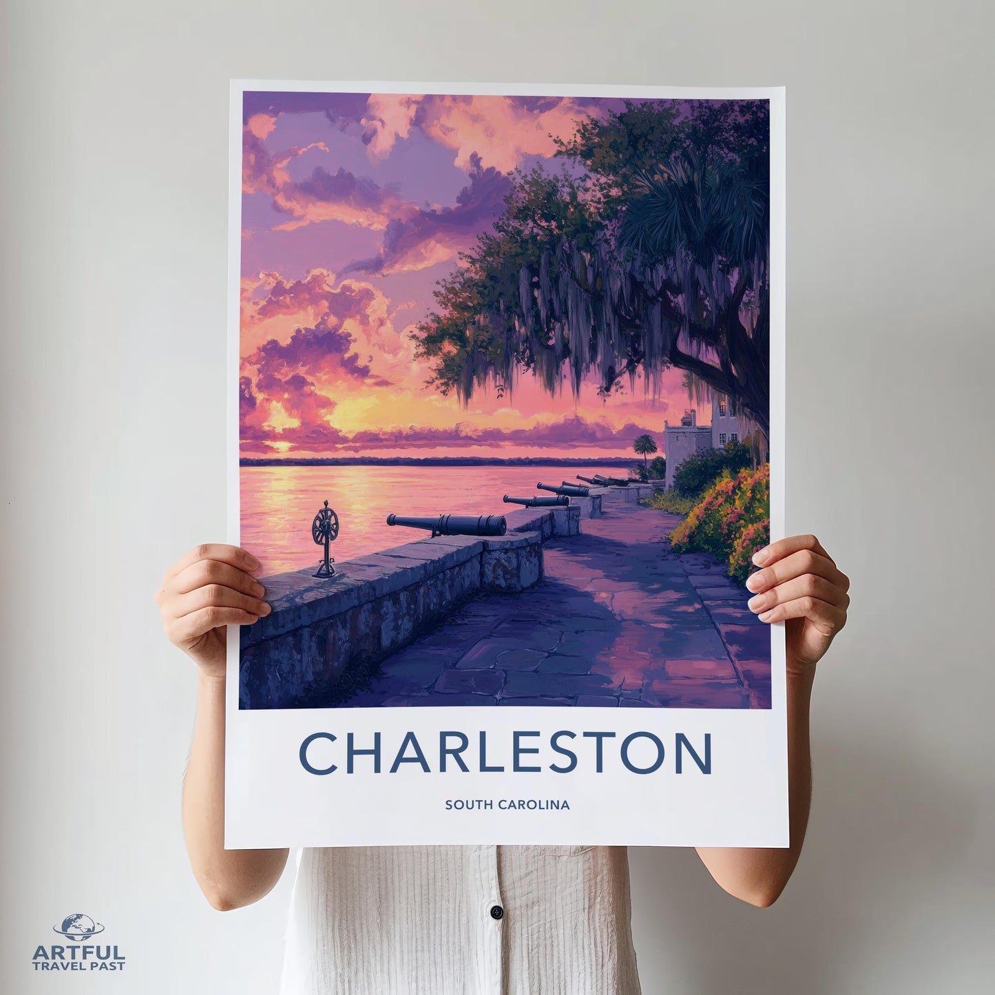 Charleston Poster - South Carolina Wall Art