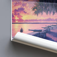 Charleston Poster - South Carolina Wall Art