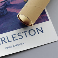 Charleston Poster - South Carolina Wall Art