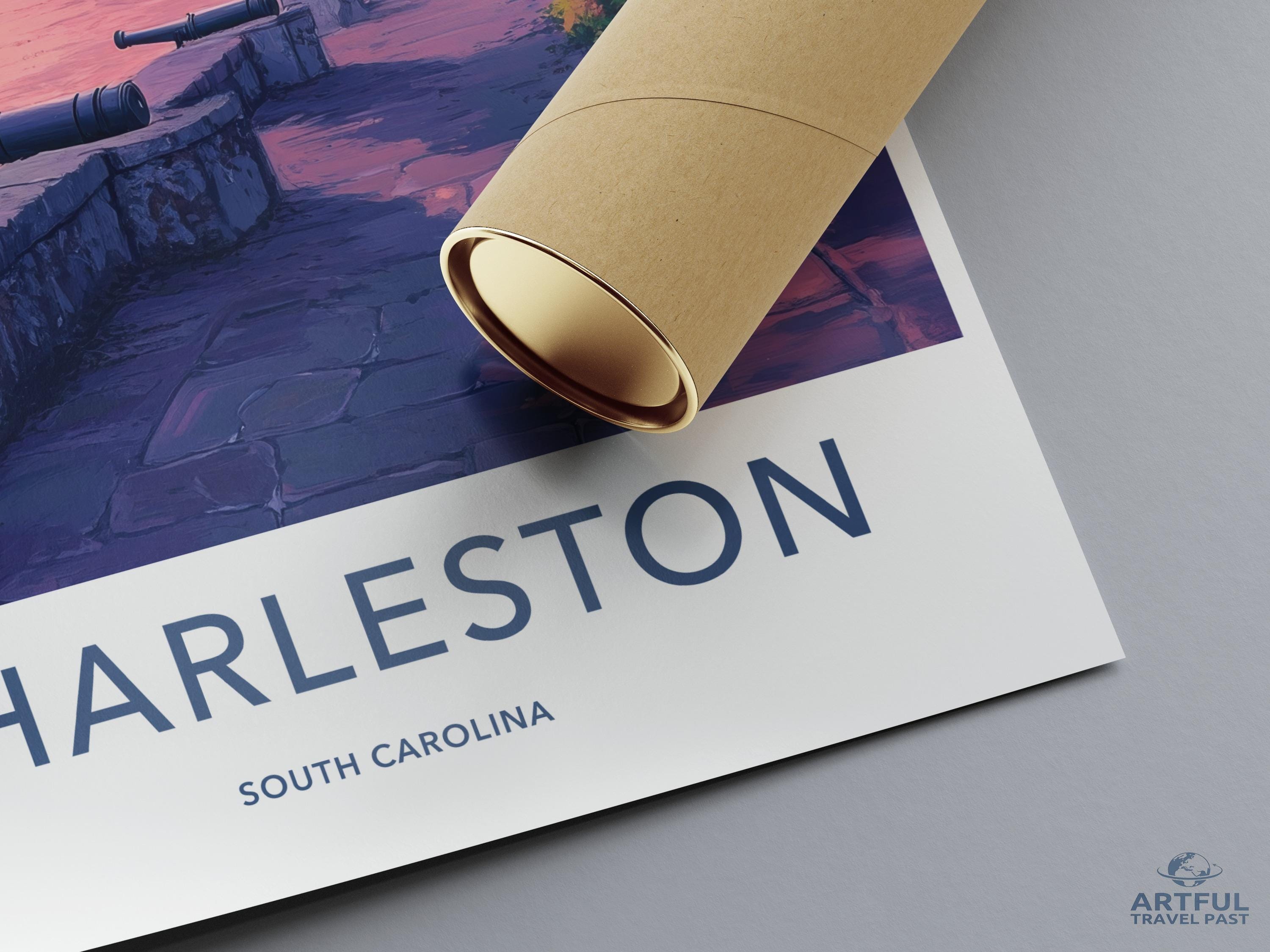 Charleston Poster - South Carolina Wall Art