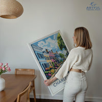 Charleston Poster | South Carolina Wall Art | America Decor