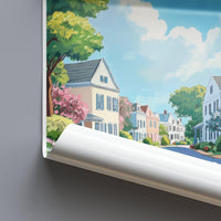 Charleston Poster | South Carolina Wall Art | America Decor