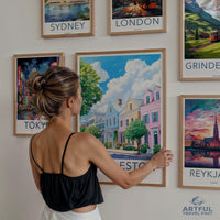 Charleston Poster | South Carolina Wall Art | America Decor