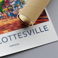 Charlottesville Poster - Virginia Wall Art