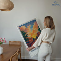 Charlottesville Poster - Virginia Wall Art