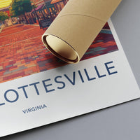 Charlottesville Poster - Virginia Wall Art