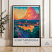 Chattanooga Poster - Tennessee Wall Art
