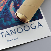 Chattanooga Poster - Tennessee Wall Art