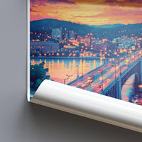 Chattanooga Poster - Tennessee Wall Art