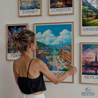 Chattanooga Poster | Tennessee Wall Art | America Decor