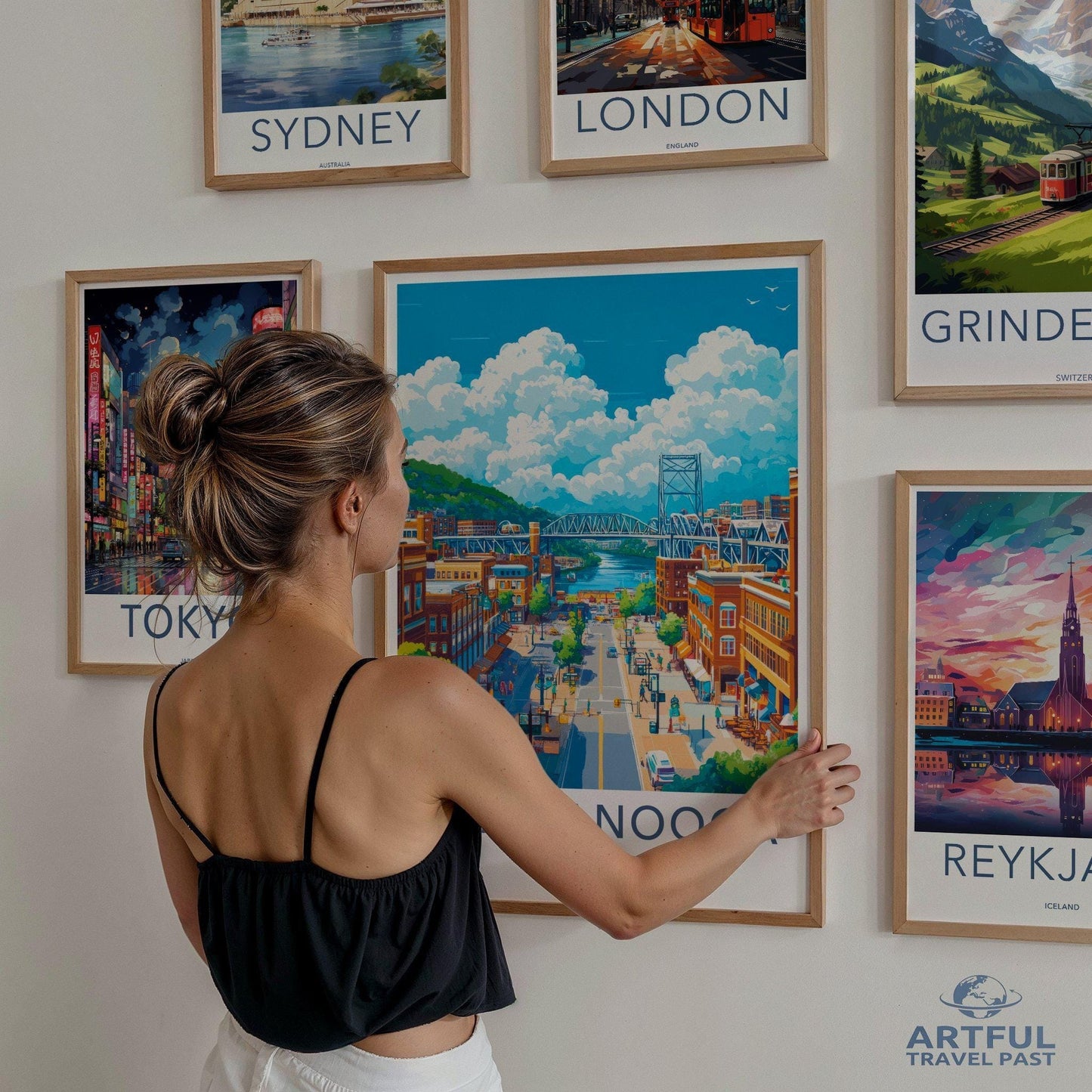 Chattanooga Poster | Tennessee Wall Art | America Decor
