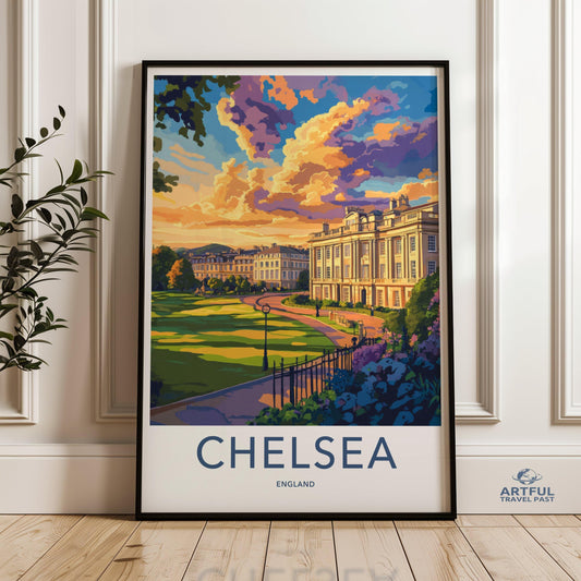 Chelsea Poster - England Wall Art