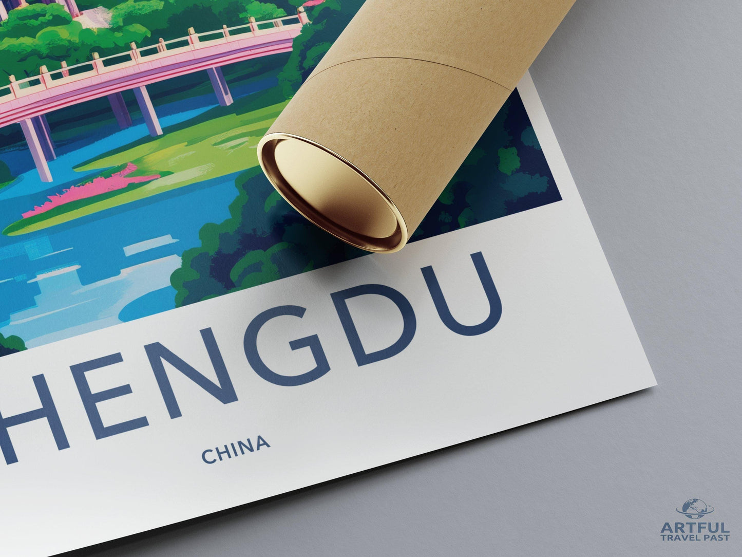Chengdu Poster - China Wall Art