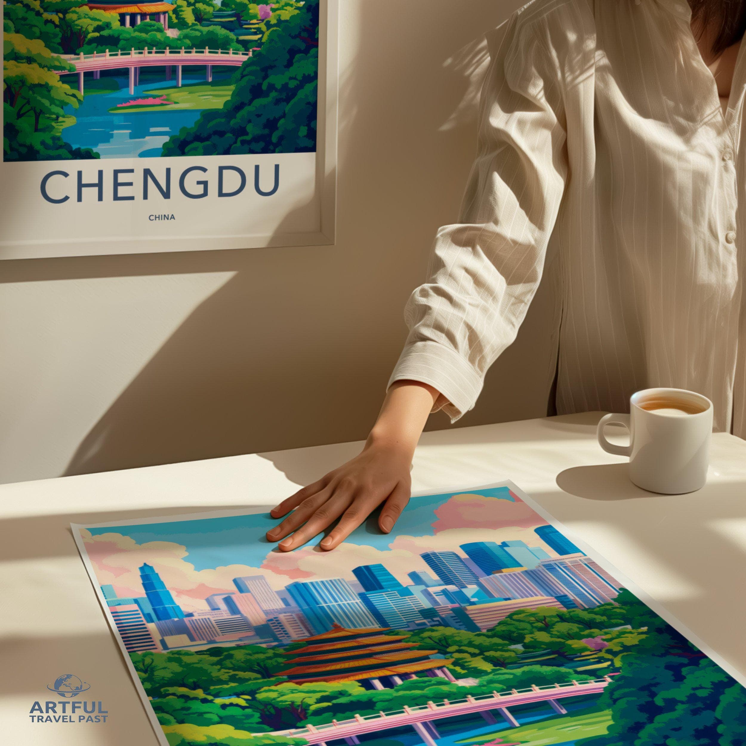 Chengdu Poster - China Wall Art