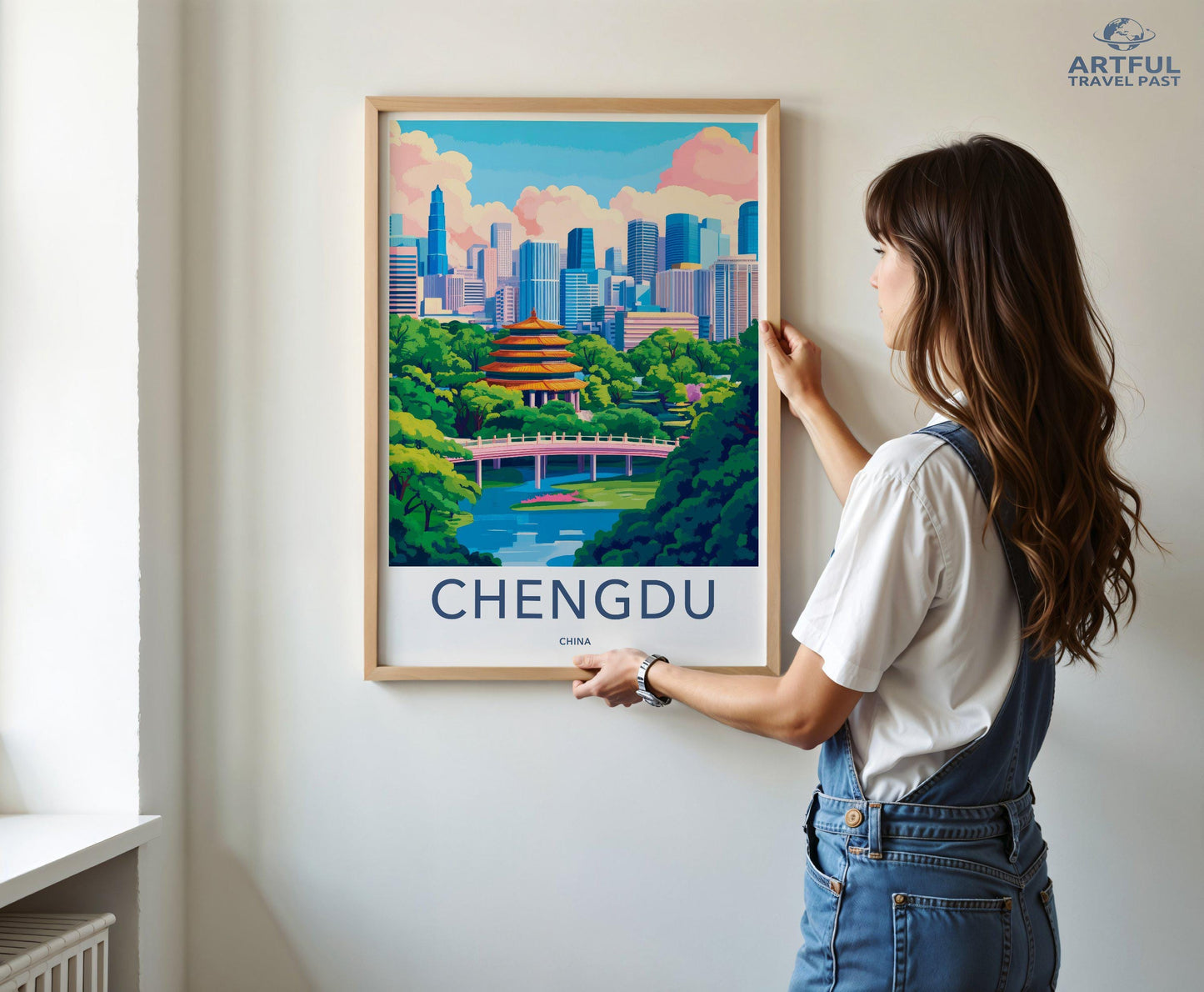Chengdu Poster - China Wall Art