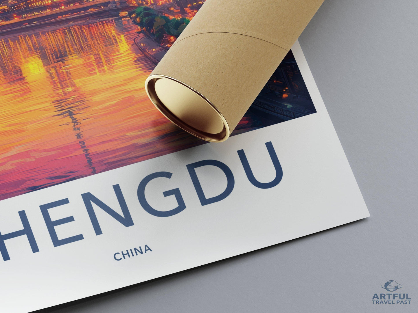 Chengdu Poster - China Wall Art