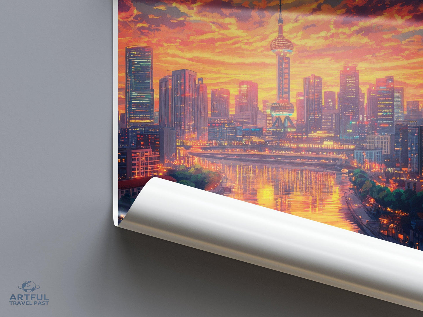 Chengdu Poster - China Wall Art